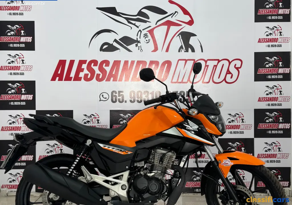 HONDA-MT-Cuiab%C3%A1-CG+160+TITAN+FLEXONE%2FEd.Especial+40+Anos-2025-Laranja