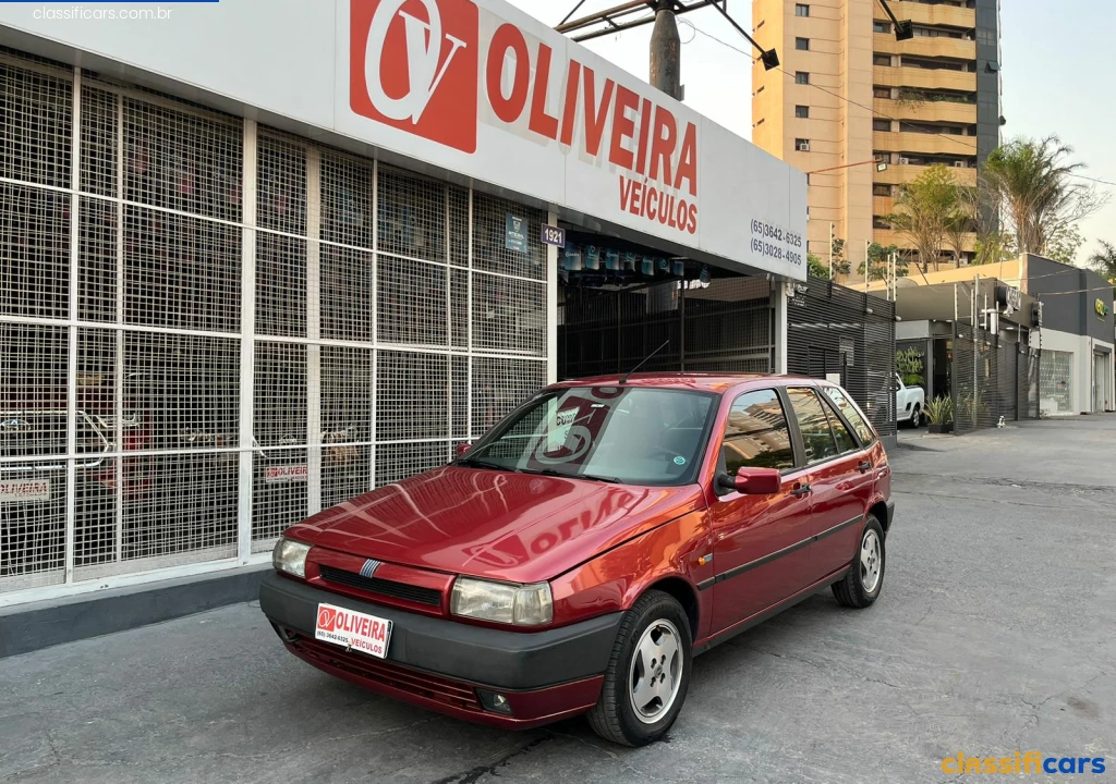 Fiat-Tipo+2.0+SLX+4p-1995+Gasolina-VERMELHA