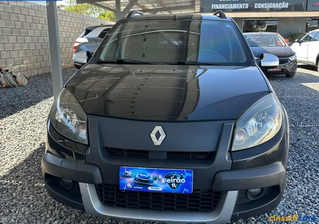 Renault-MT-V%C3%A1rzea+Grande-SANDERO+Authentique+Hi-Flex+1.0+16V+5p-2012-Preta