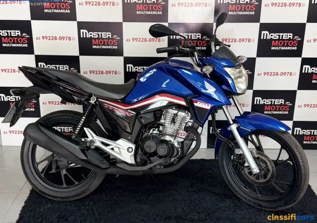 HONDA-MT-V%C3%A1rzea+Grande-CG+160+TITAN+FLEXONE%2FEd.Especial+40+Anos-2020-Azul