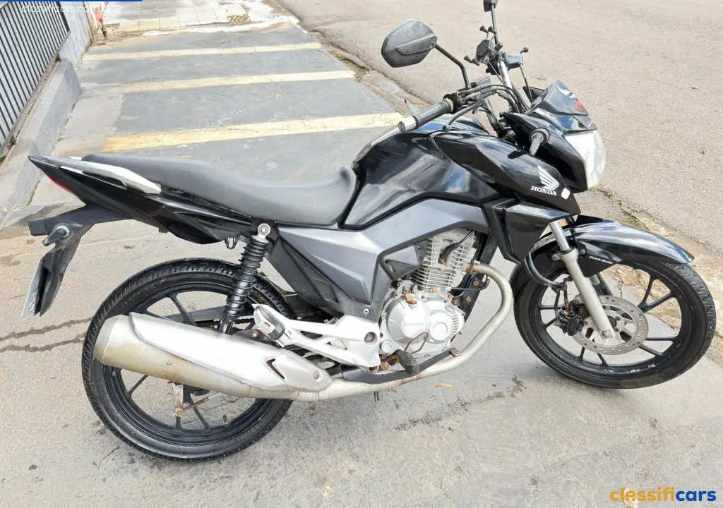 HONDA-RO-Porto+Velho-CG+160+START-2017-Preta