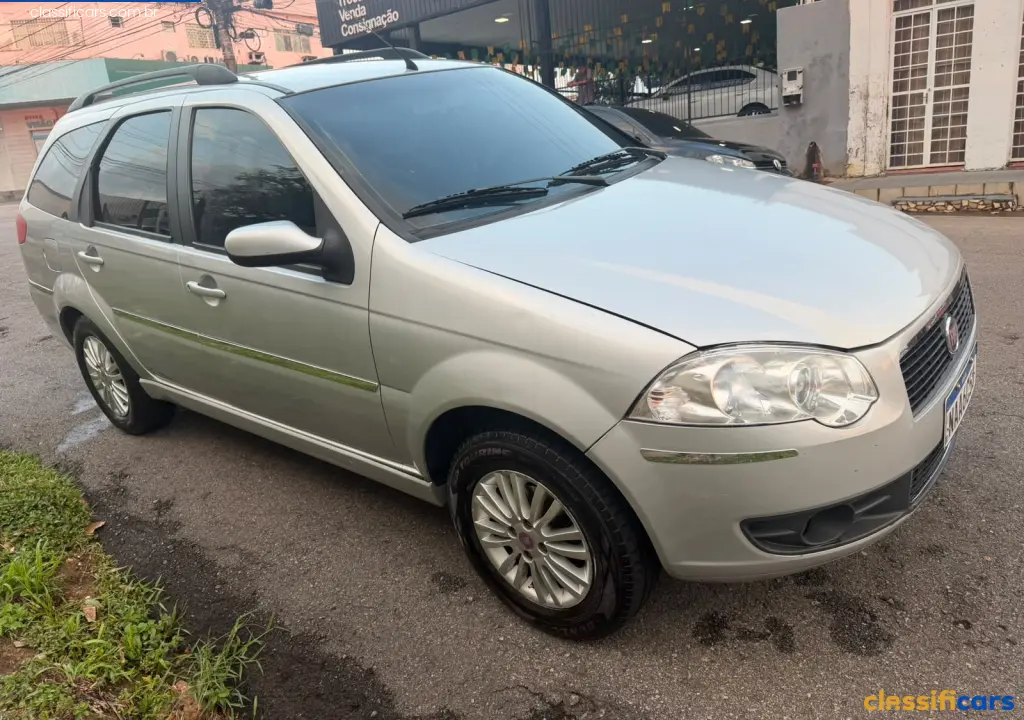 Fiat-Palio+Weekend+ELX+1.4+mpi+Fire+Flex+8V-2009+Flex-Prata