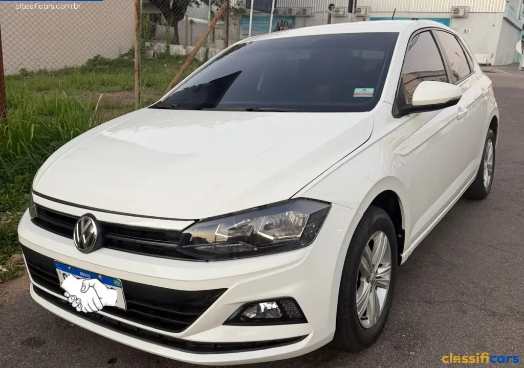 VW+-+VolksWagen-RO-Porto+Velho-Polo+1.0+Flex+12V+5p-2021+Flex-Branca