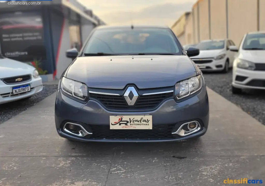 Renault-MT-CUIABA-SANDERO+Expression+Hi-Power+1.6+8V+5p-2016+Flex-Cinza