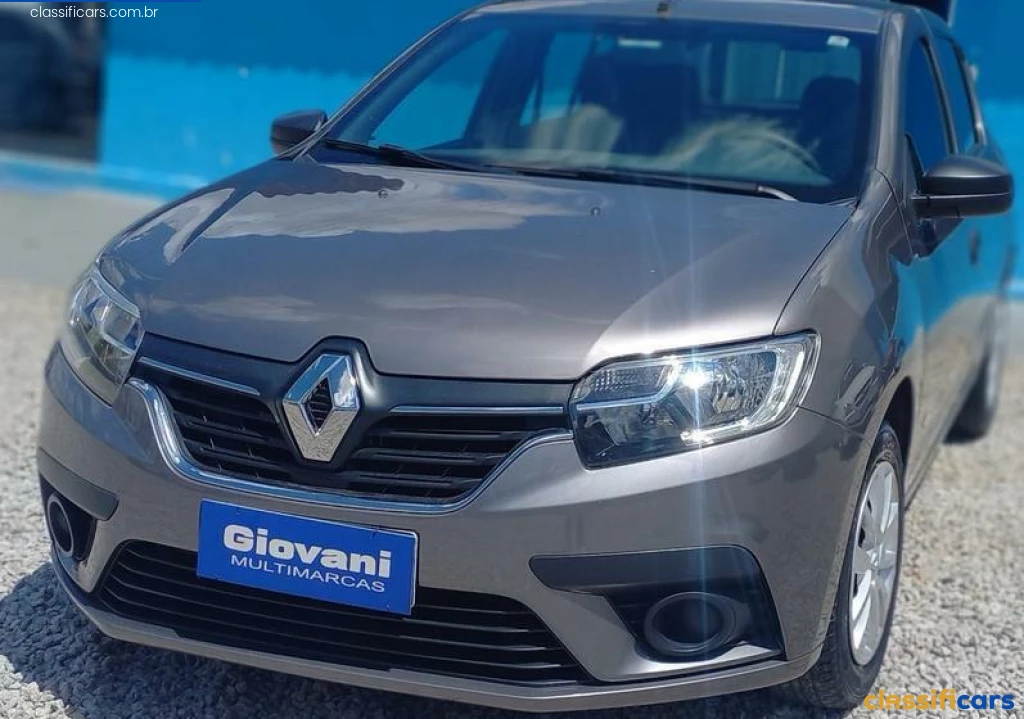 Renault-MT-Cuiab%C3%A1-SANDERO+Life+Flex+1.0+12V+5p+Mec.-2020+Gasolina-CINZA