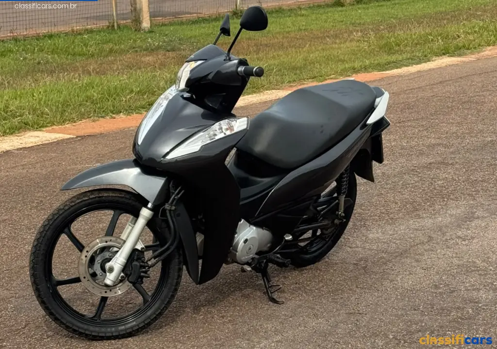 HONDA-RO-Rolim+de+Moura-BIZ+125%2F125i+Flex-2019+Gasolina-CINZA
