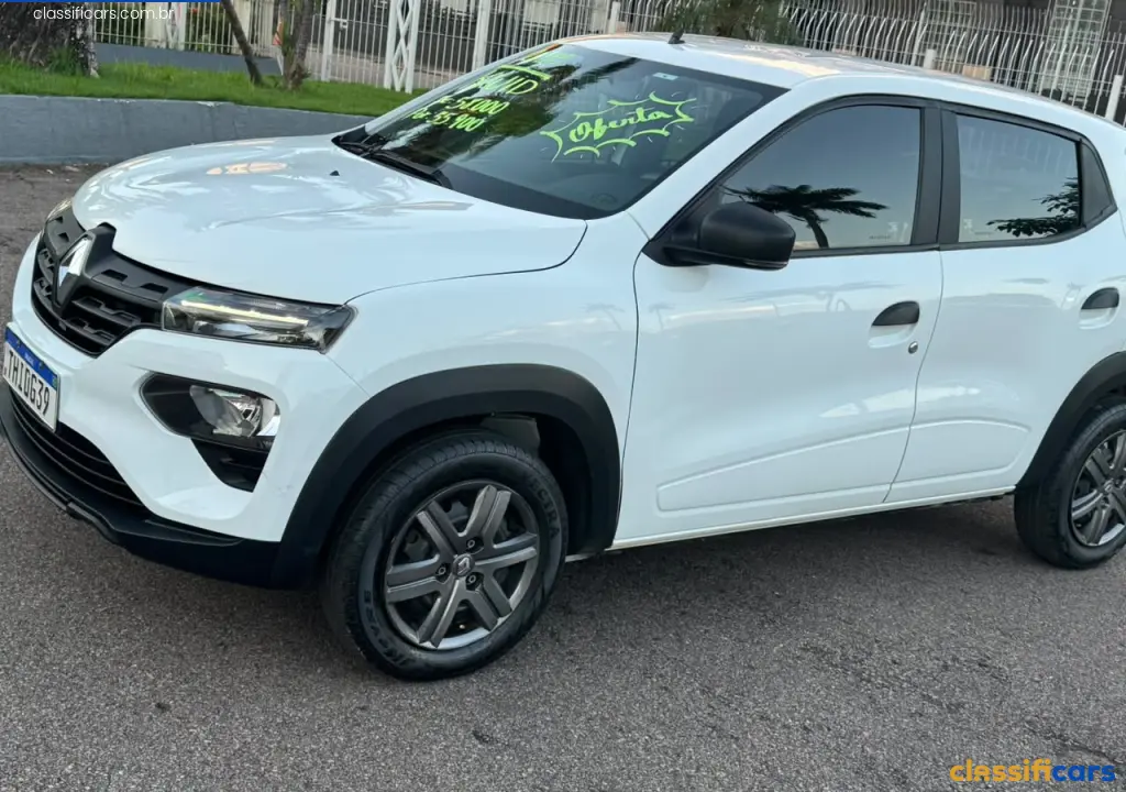 Renault-RO-Porto+Velho-KWID+Zen+1.0+Flex+12V+5p+Mec.-2025+Flex-Branca