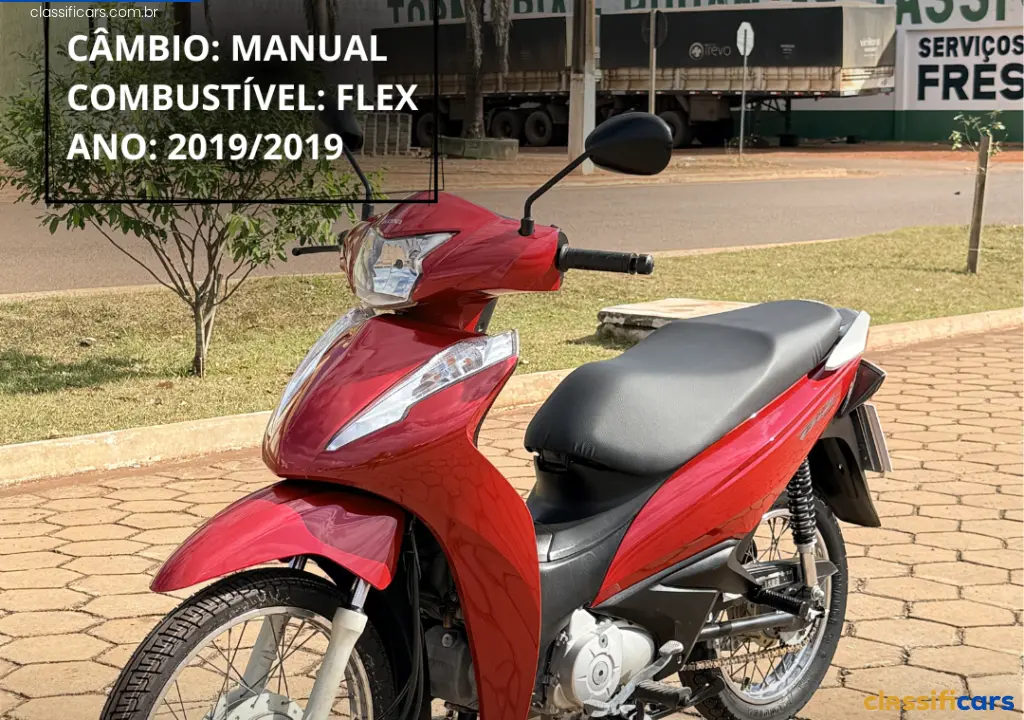 HONDA-RO-Rolim+de+Moura-BIZ+110i-2019+Gasolina-VERMELHA