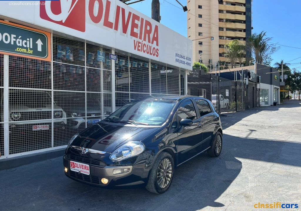 Fiat-Punto+ESSENCE+1.6+Flex+16V+5p-2013+Gasolina-PRETA