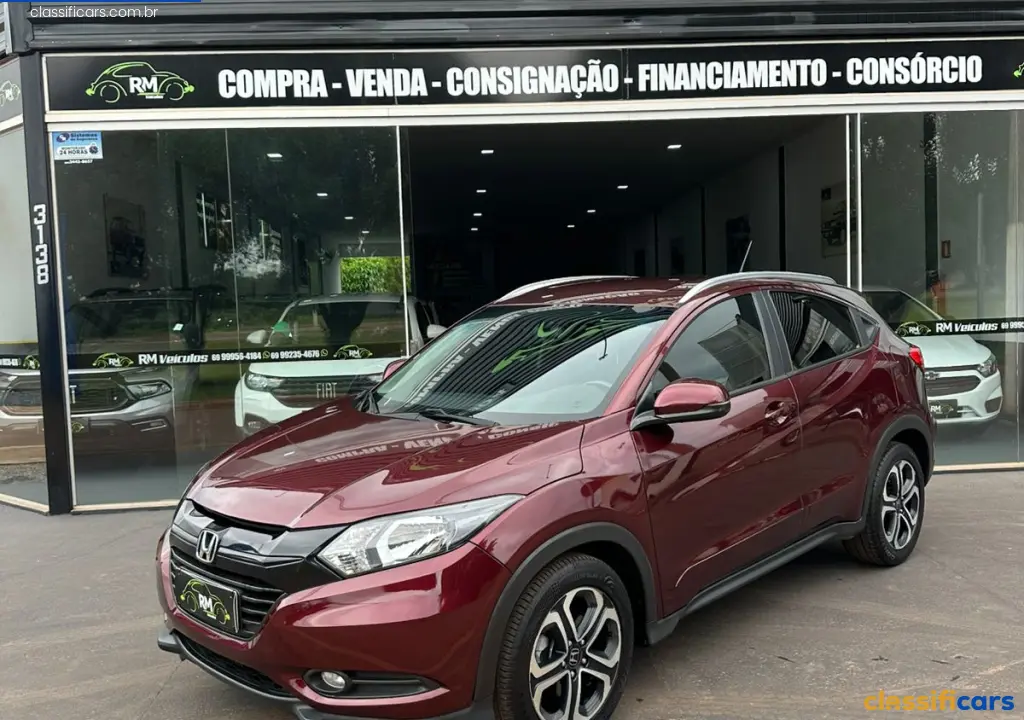 Honda-RO-Rolim+de+Moura-HR-V+EX+1.8+Flexone+16V+5p+Aut.-2016+Flex-vermelha