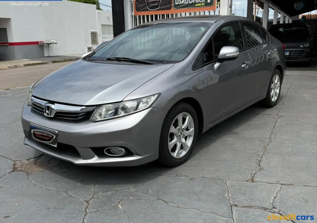 Honda-MT-VARZEA+GRANDE-Civic+Sedan+EXR+2.0+Flexone+16V+Aut.+4p-2014+Flex-Cinza