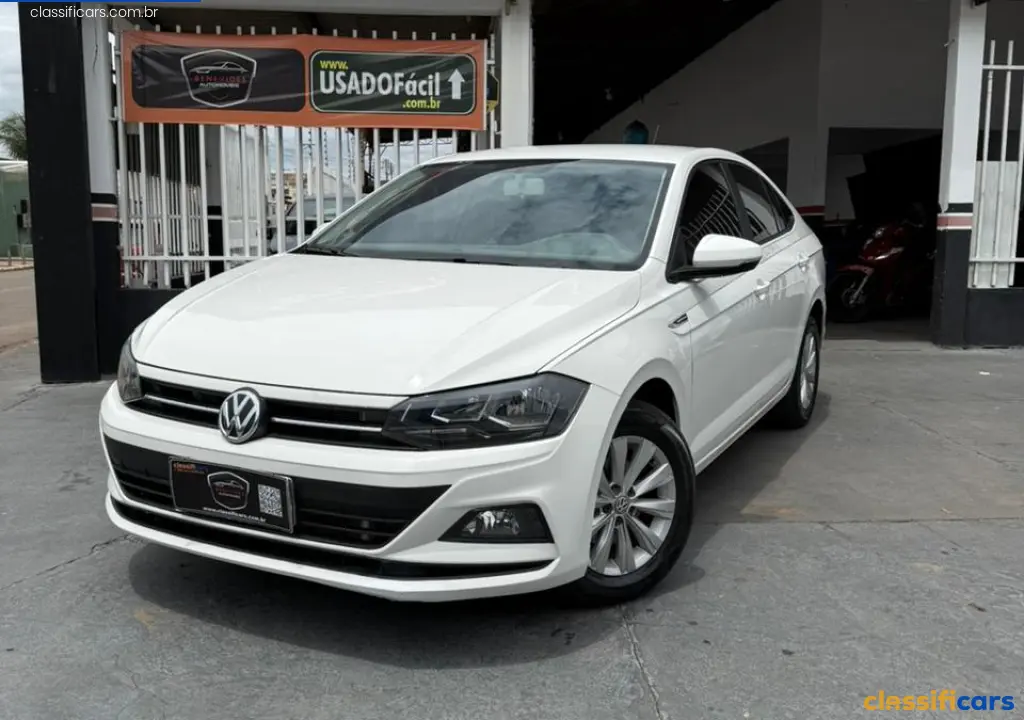 VW+-+VolksWagen-MT-VARZEA+GRANDE-VIRTUS+Comfort.+200+TSI+1.0+Flex+12V+Aut-2021+Flex-BRANCA