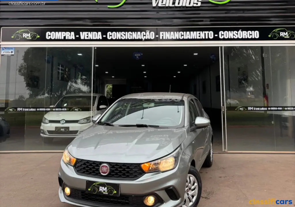 Fiat-RO-Rolim+de+Moura-ARGO+DRIVE+1.0+6V+Flex-2018+Gasolina-Cinza