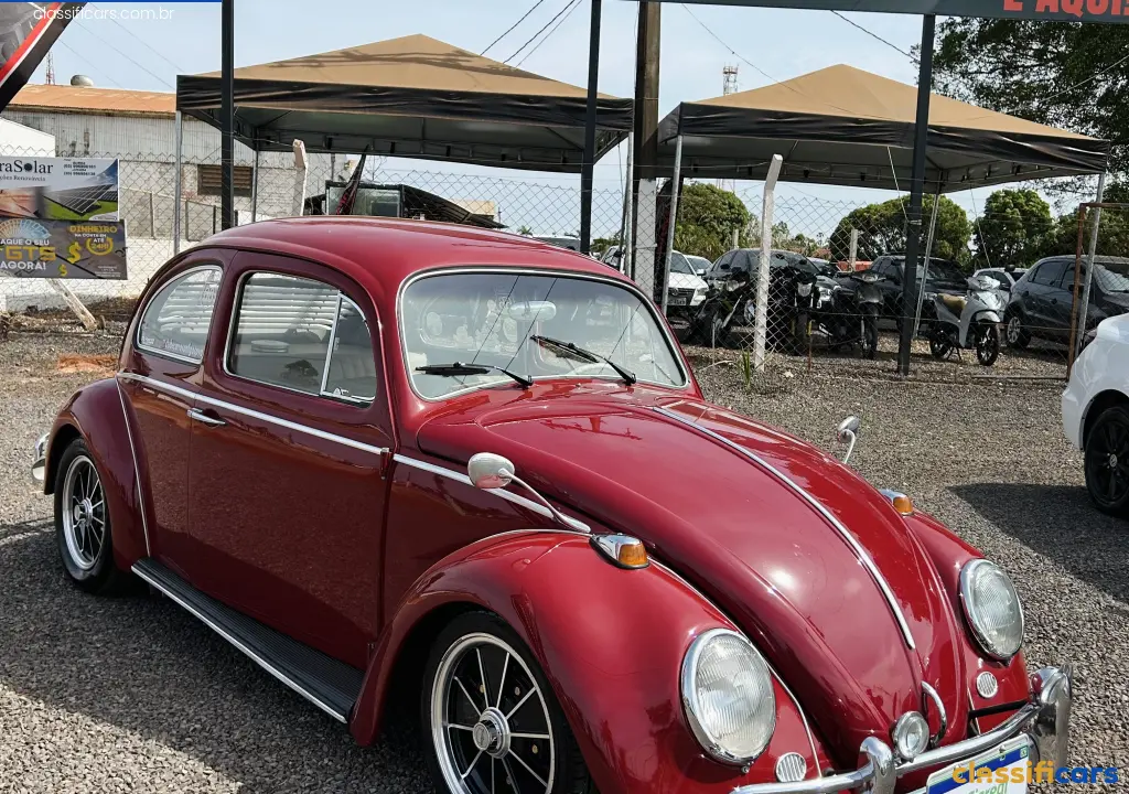 VW+-+VolksWagen-MT-Diamantino-Fusca-1966-Vermelho+