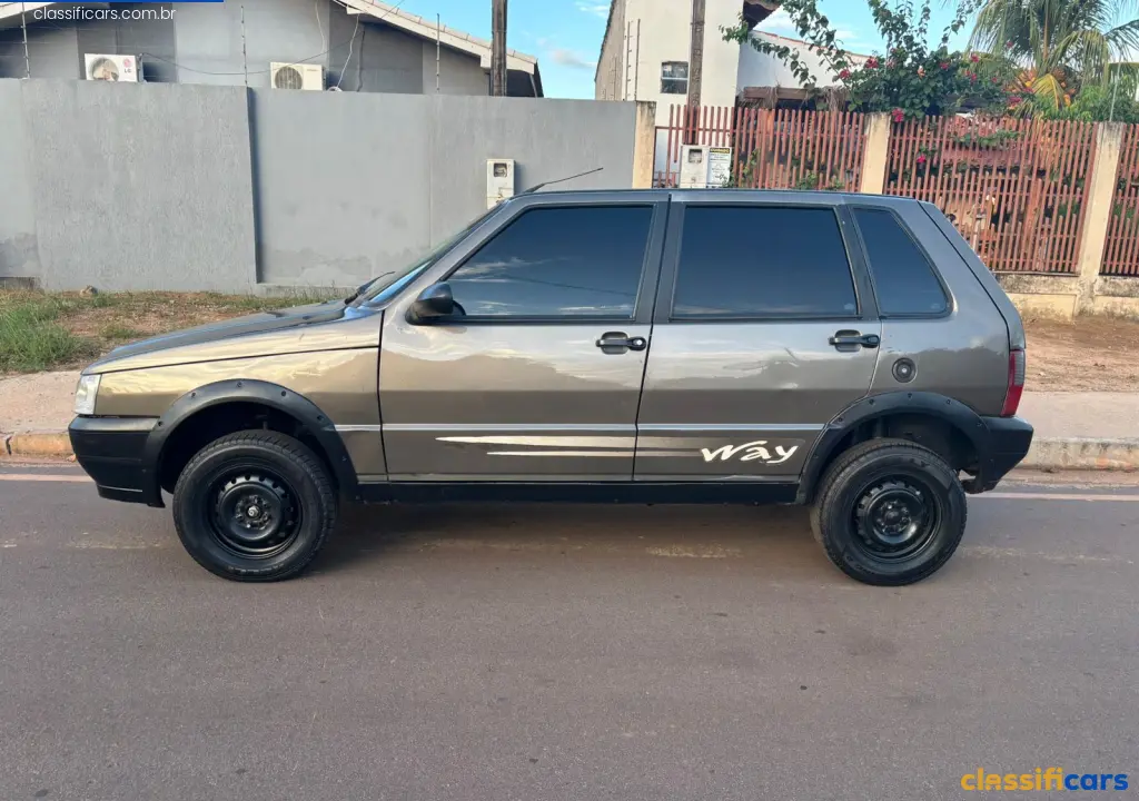 Fiat-RO-Rolim+de+Moura-Uno+Mille+1.0+Fire%2F+F.Flex%2F+ECONOMY+4p-2012-CINZA+
