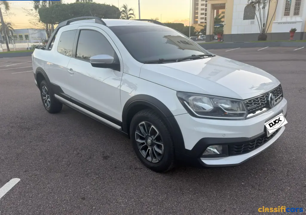 VW+-+VolksWagen-RO-Porto+Velho-Saveiro+CROSS+1.6+T.Flex+16V+CD-2017+Flex-Branca