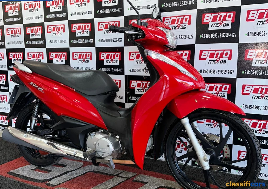 HONDA-BIZ+125%2F125i+Flex-2023+Gasolina-VERMELHA