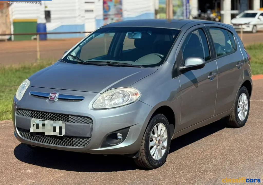 Fiat-RO-Rolim+de+Moura-Palio+ATTRACTIVE+1.0+EVO+Fire+Flex+8v+5p-2014+Flex-Cinza