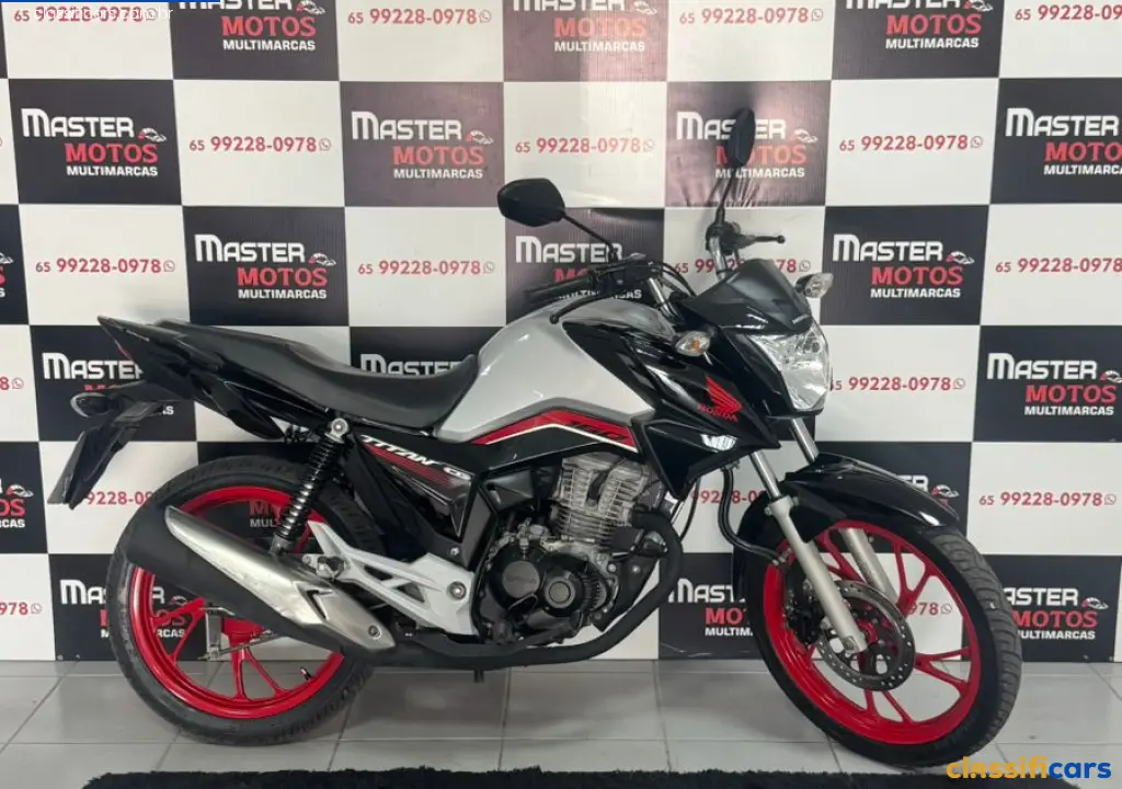 HONDA-MT-V%C3%A1rzea+Grande-CG+160+TITAN+FLEXONE%2FEd.Especial+40+Anos-2023-Prata