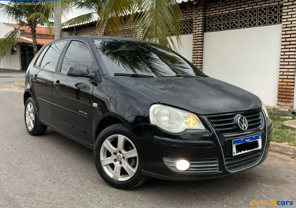 VW+-+VolksWagen-MT-V%C3%A1rzea+Grande-Polo+SPORTLINE+1.6+Mi+Total+Flex+8V+5p-2008+Flex-Preta