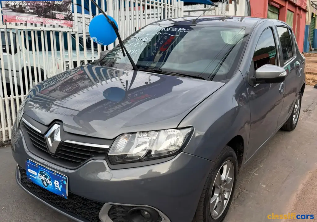 Renault-MT-V%C3%A1rzea+Grande-SANDERO+vibe+Flex+1.0+12V+5p-2018+Flex-CINZA