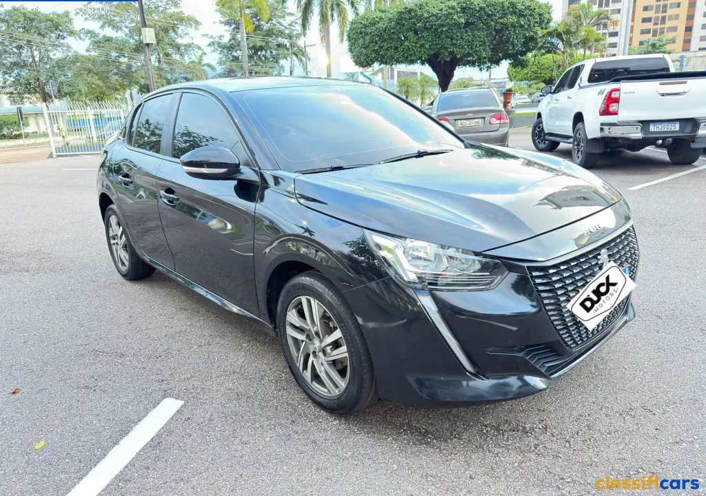 Peugeot-RO-Porto+Velho-2008+Allure+1.6+Flex+16V+5p+Aut.-2022+Flex-Preta