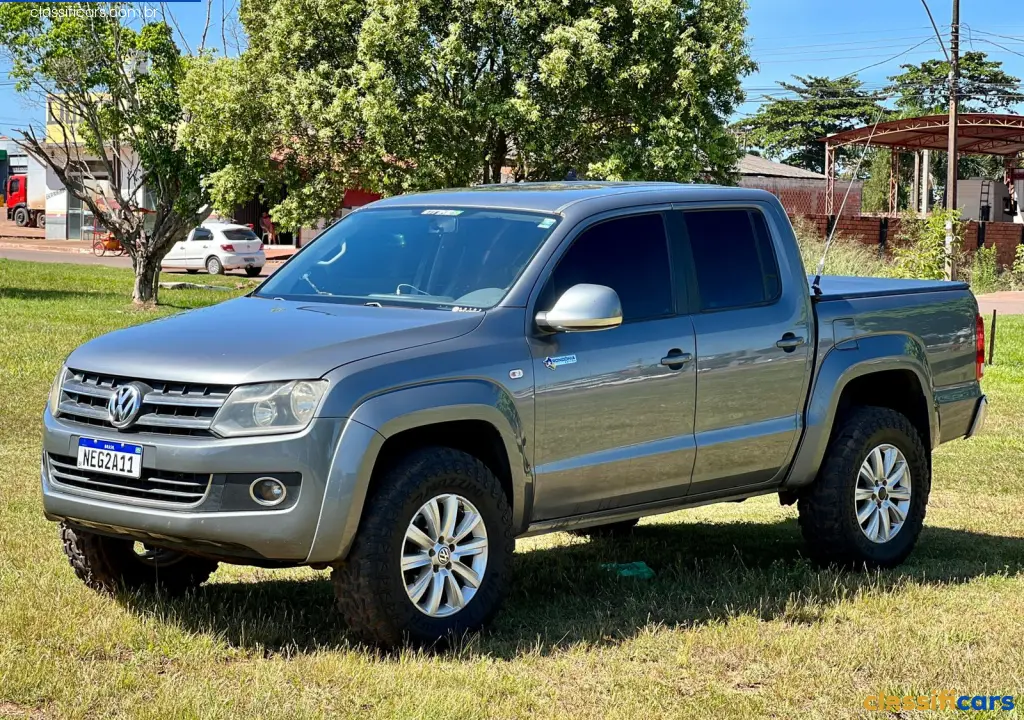 VW+-+VolksWagen-RO-Rolim+de+Moura-AMAROK+Highline+CD+2.0+16V+TDI+4x4+Dies.-2011+Diesel-Cinza