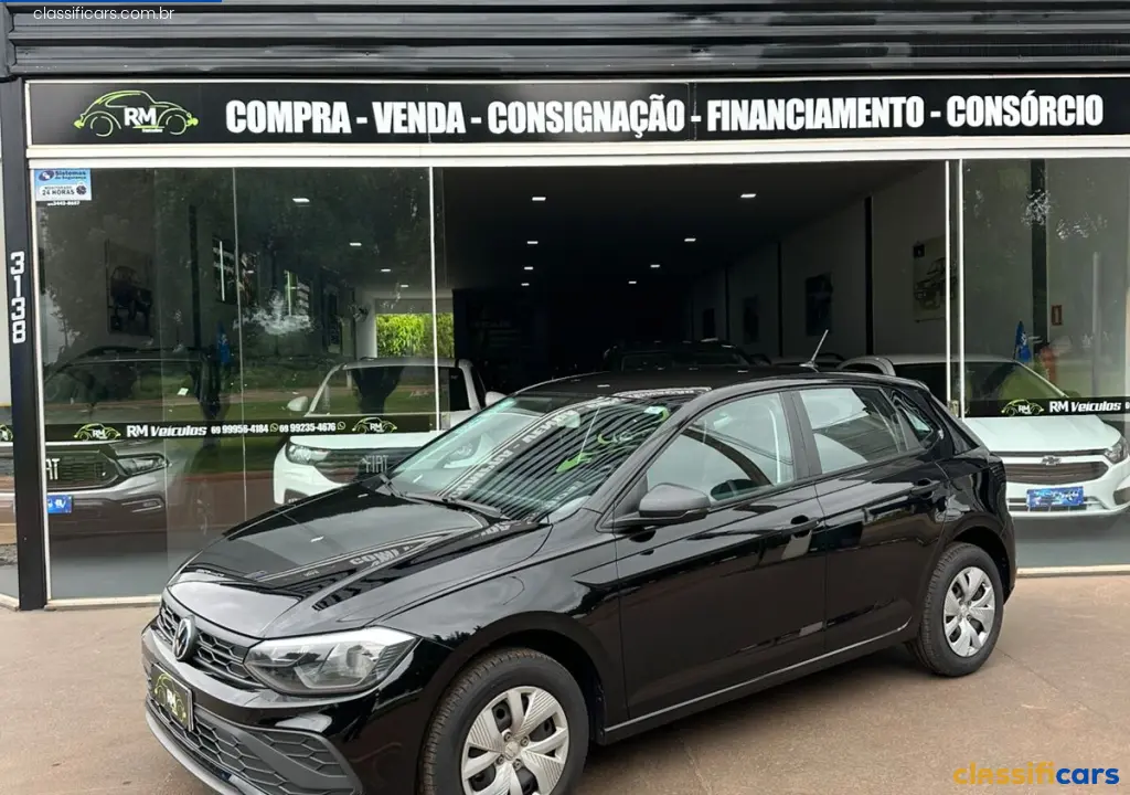 VW+-+VolksWagen-RO-Rolim+de+Moura-Polo+Track+1.0+Flex+12V+5p-2025+Flex-Preta