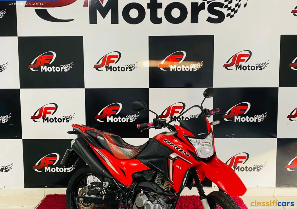 HONDA-MT-V%C3%A1rzea+Grande-NXR+160+BROS+ESDD+FLEXONE-2022-Vermelha