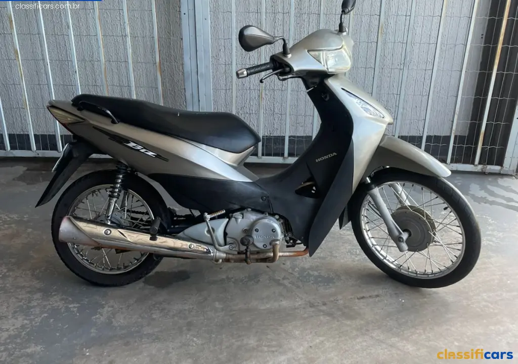 HONDA-MT-V%C3%A1rzea+Grande-BIZ+125+ES%2F+125+ES+FLEX-2009-PRATA