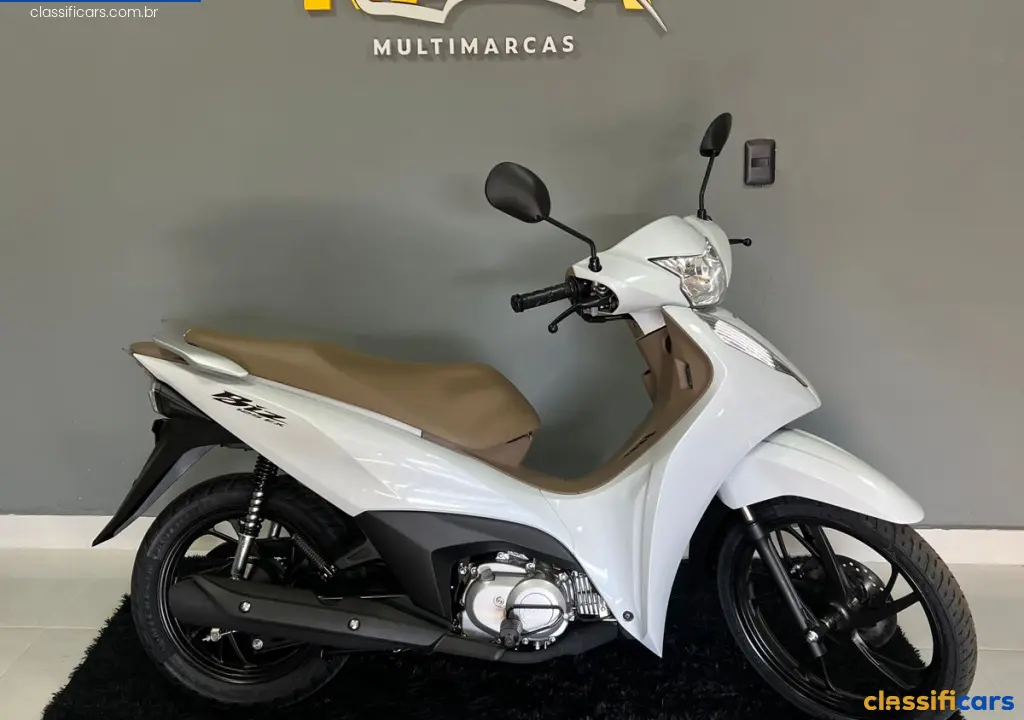 HONDA-MT-V%C3%A1rzea+Grande-BIZ+125+EX%2F+125+EX+FLEX-2025+Gasolina-Branca