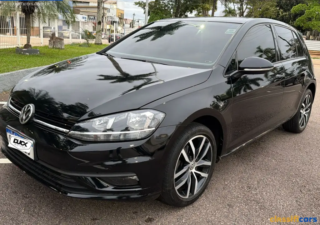 VW+-+VolksWagen-RO-Porto+Velho-Golf+Comfort.+200+TSI+1.0+Flex+12V+Aut.-2018+Flex-Preta