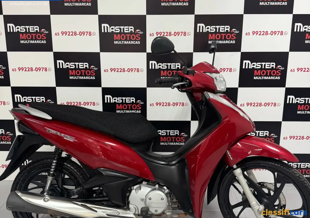 HONDA-MT-V%C3%A1rzea+Grande-BIZ+125%2F125i+Flex-2020+Gasolina-Vermelha