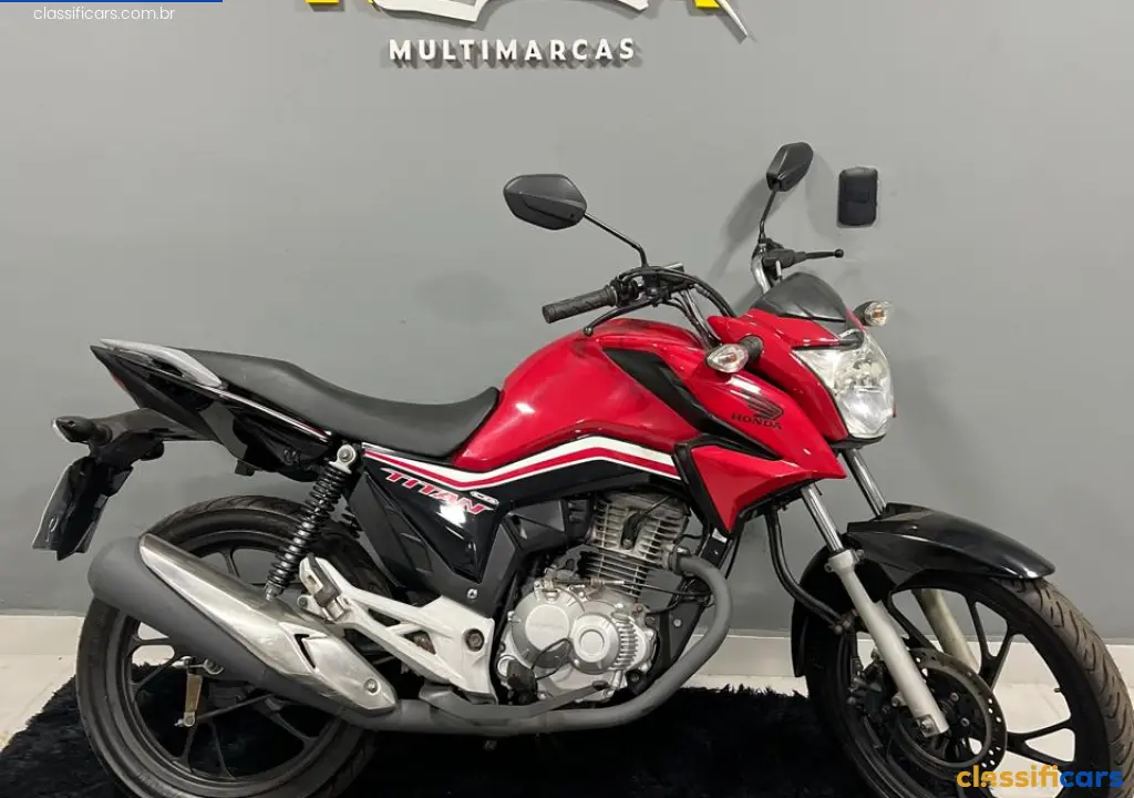 HONDA-MT-V%C3%A1rzea+Grande-CG+160+TITAN+25TH+ANNIVERSARY-2019-Vermelha