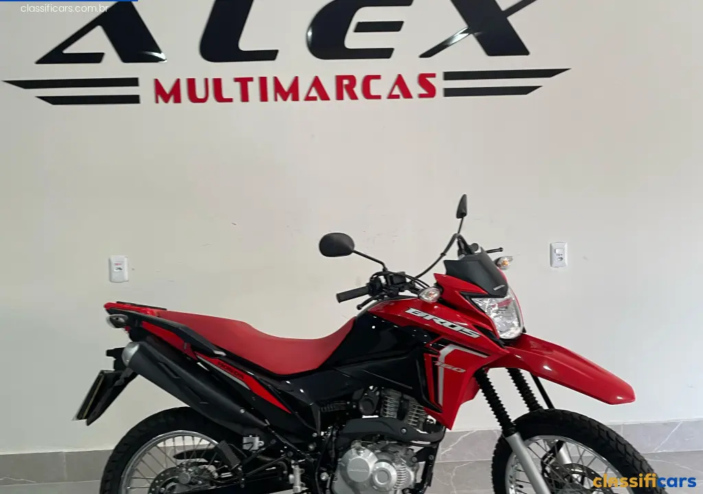 HONDA-MT-V%C3%A1rzea+Grande-NXR+160+BROS+ESDD+FLEXONE-2024+Gasolina-VERMELHA