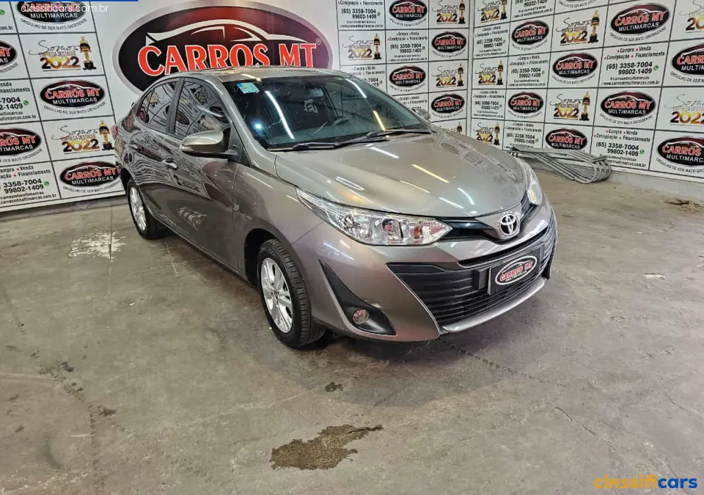 Toyota-MT-Cuiab%C3%A1-YARIS+XL+Sedan+1.5+Flex+16V+4p+Aut.-2021+Gasolina-CINZA