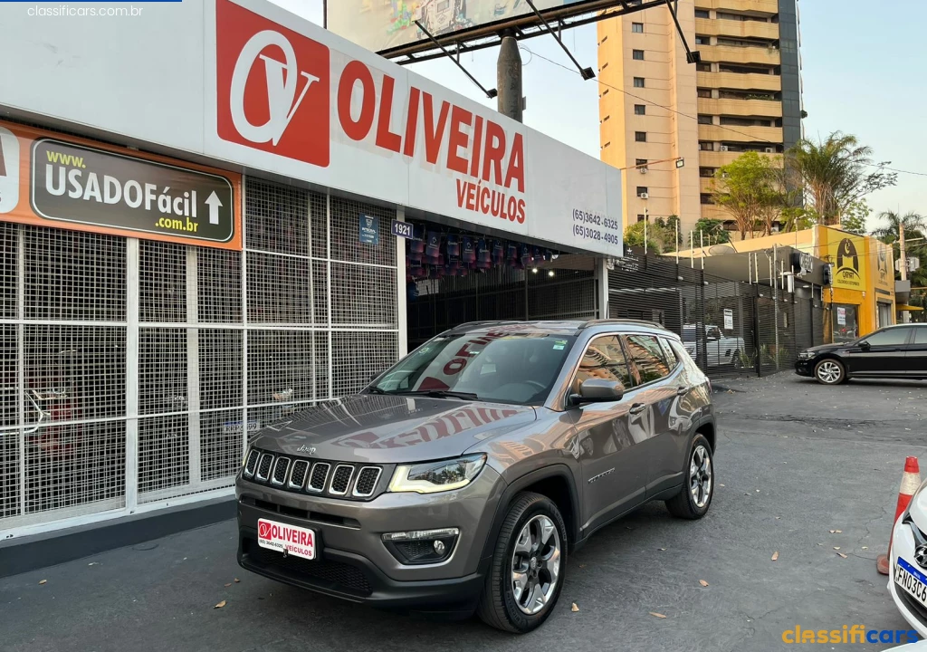 Jeep-COMPASS+LONGITUDE+2.0+4x2+Flex+16V+Aut.-2019+Gasolina-CINZA